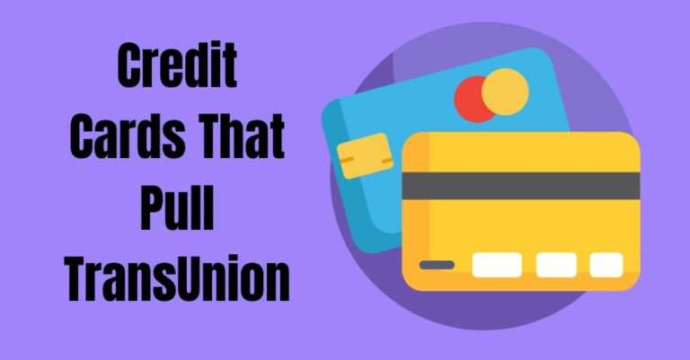 which credit cards use transunion