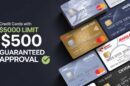 Credit Cards with $500 Limit Guaranteed Approval