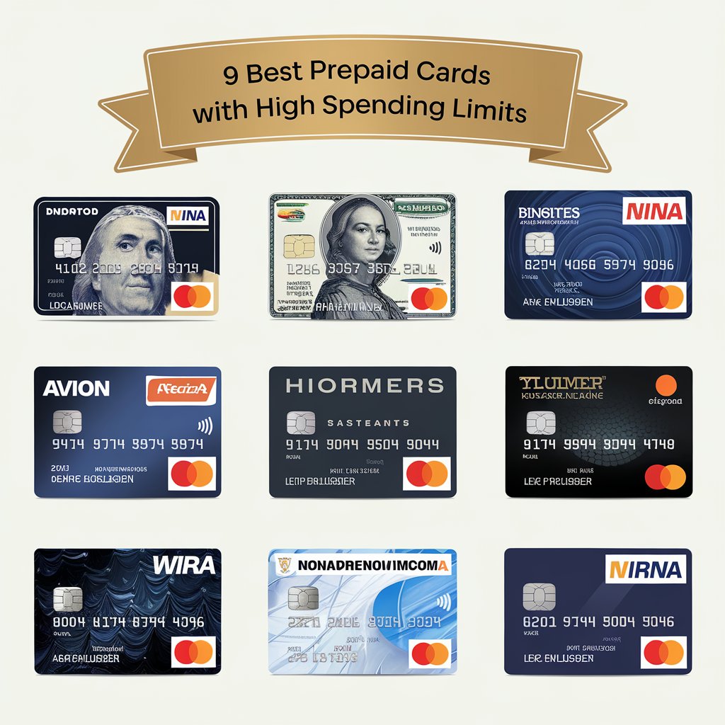 Best Prepaid Cards With High Spending Limits
