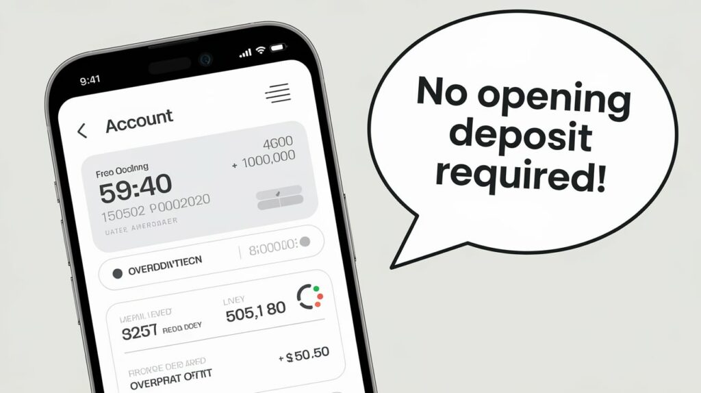 Free Online Checking Account No Opening Deposit With Overdraft