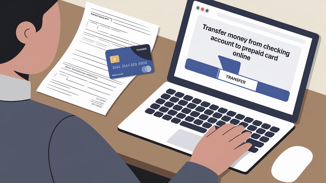 Transfer Money From Checking Account To Prepaid Card Online