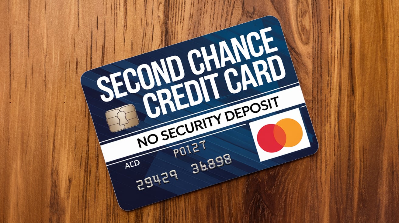 Second Chance Credit Card No Security Deposit