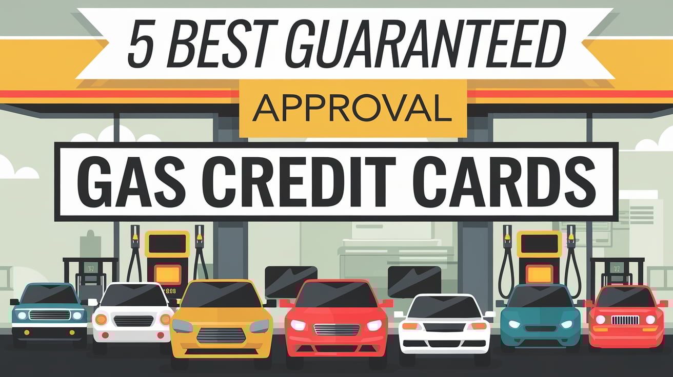 5 Best Guaranteed Approval Gas Credit Cards